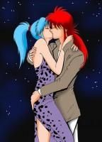 as putea spune ca este preferata mea.mai tot timpul cu capul in aer,mai insa foarte draguta si se