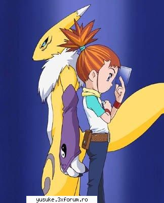 renamom si rika poze cu digimoni si