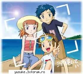 si ruki... poze cu digimoni si
